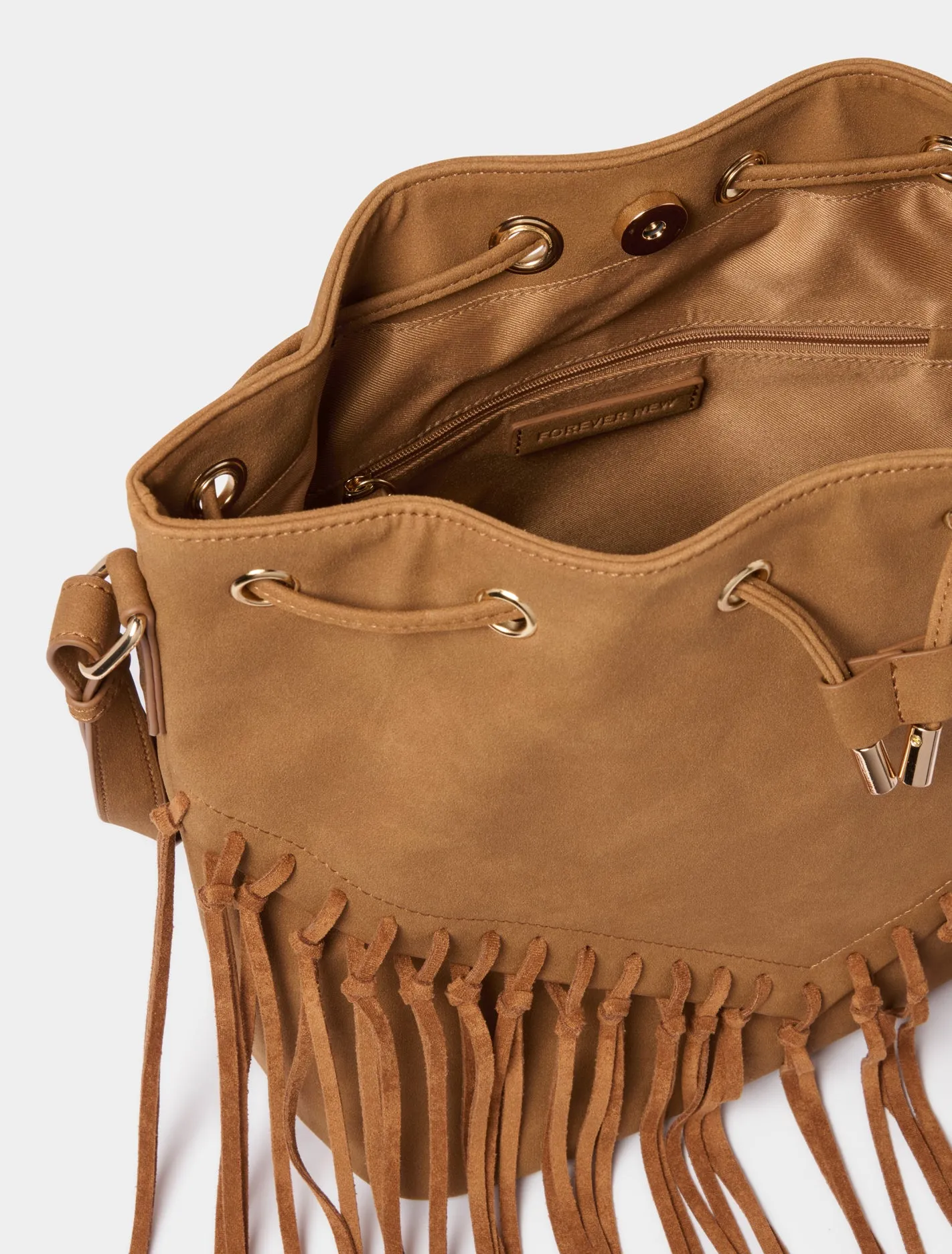 Juno Tassel Bucket Bag