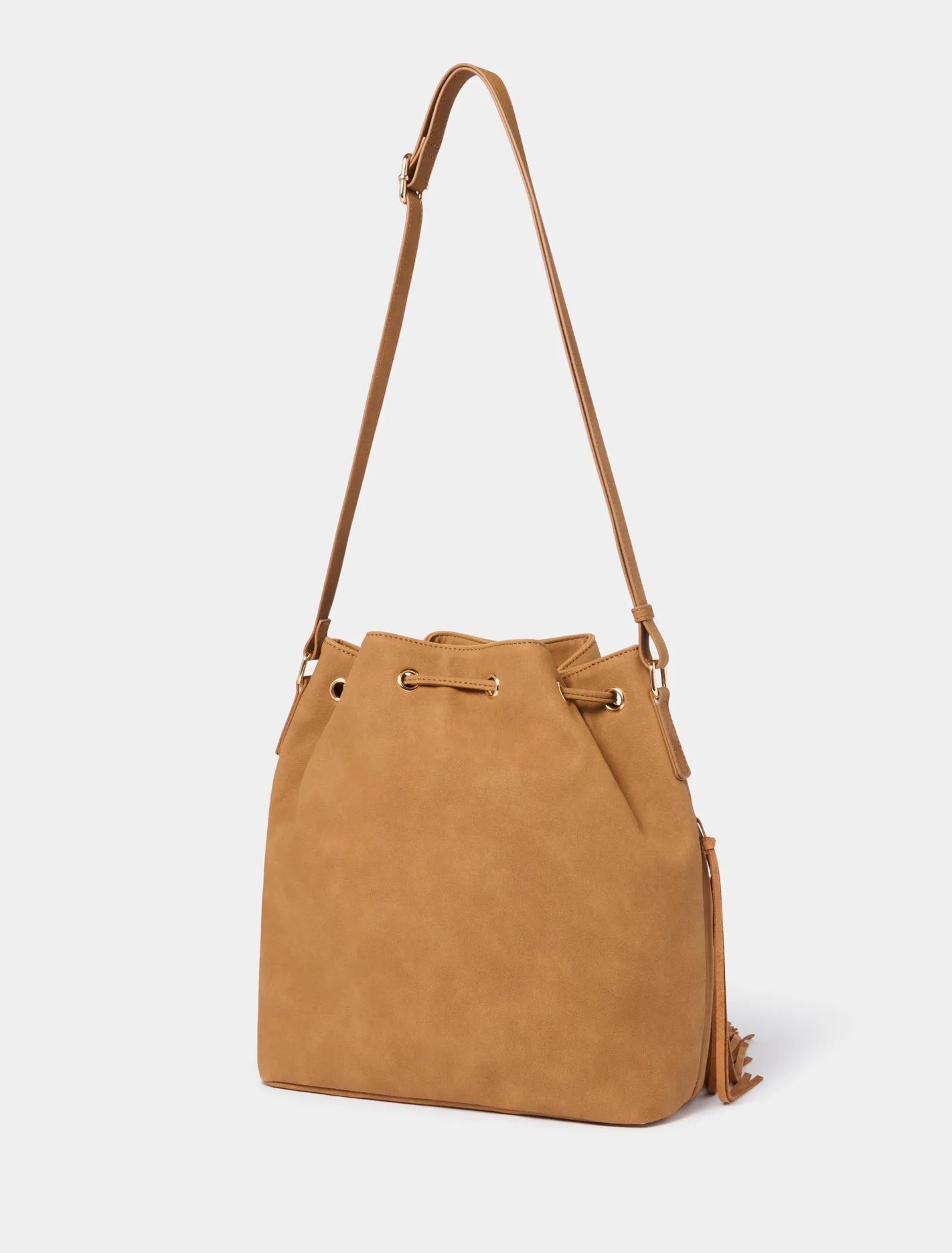 Juno Tassel Bucket Bag