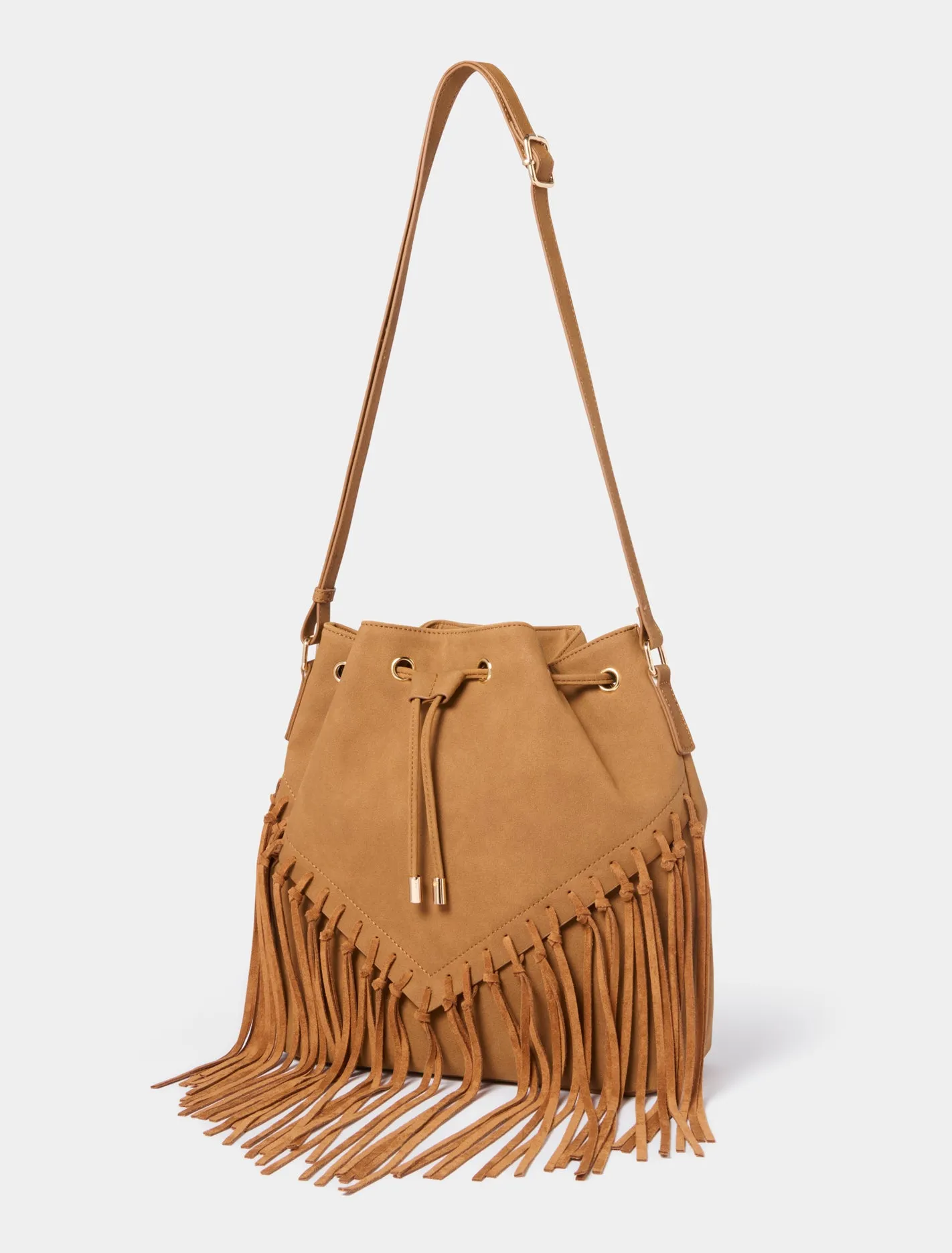 Juno Tassel Bucket Bag