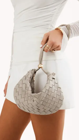 Kacey Handle Bag - Stone