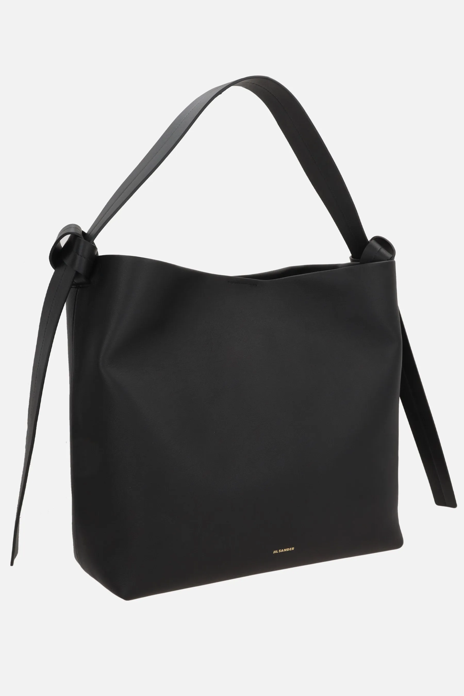 Knot medium hobo bag in smooth leather