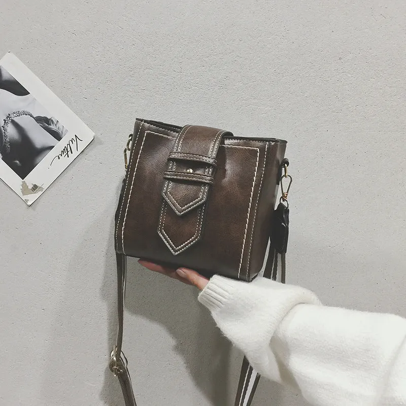 Korean bucket women bag