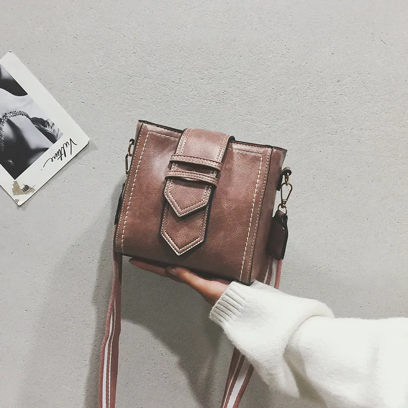 Korean bucket women bag