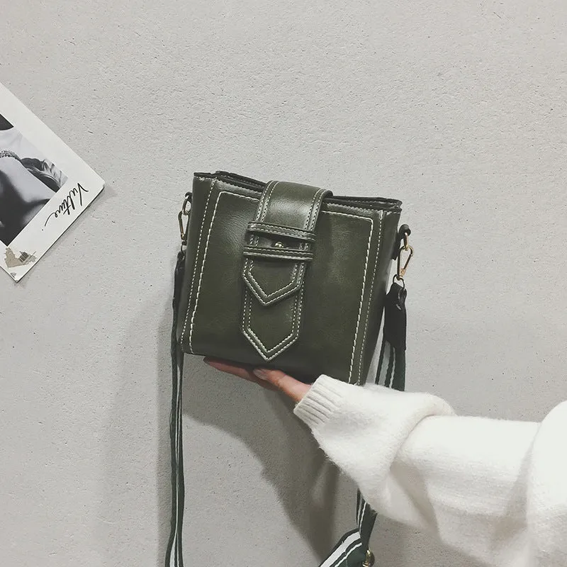 Korean bucket women bag