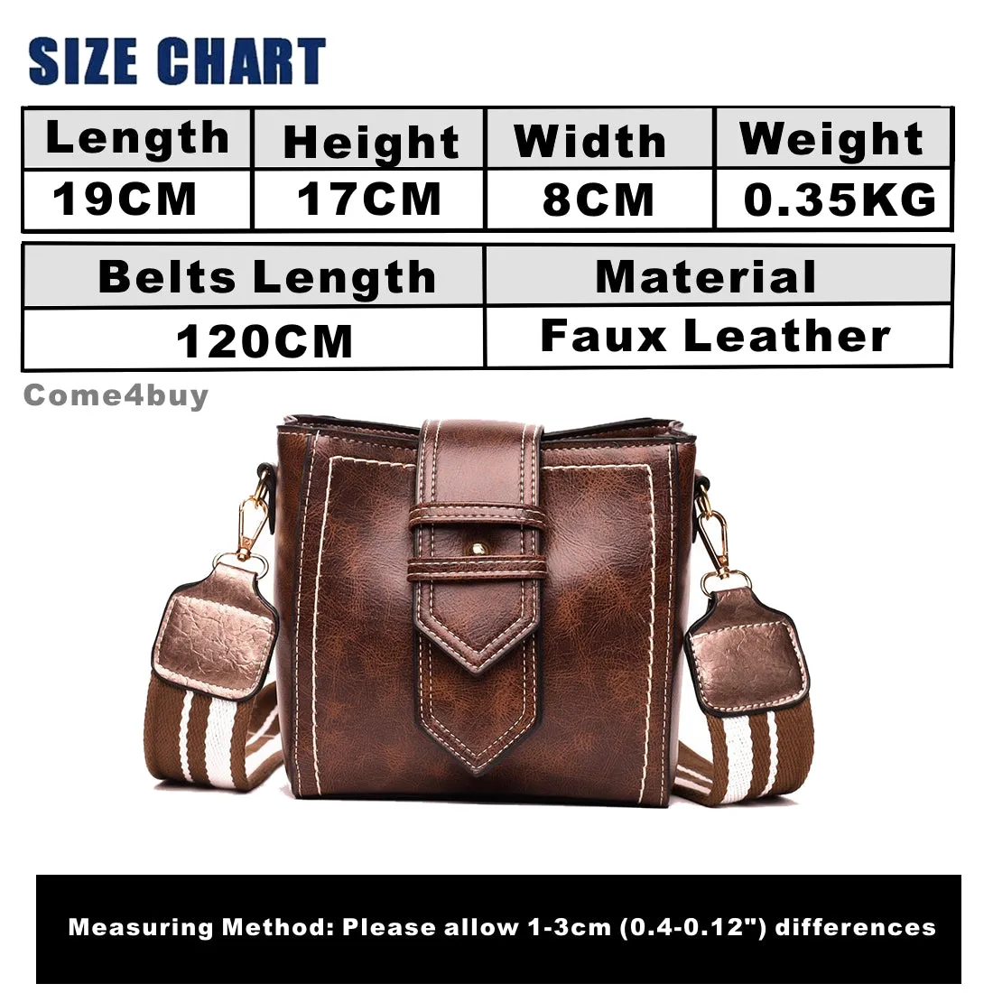 Korean bucket women bag