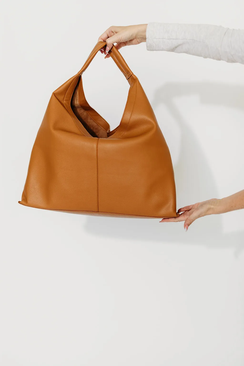Kori Shoulder Hobo Bag in Tan