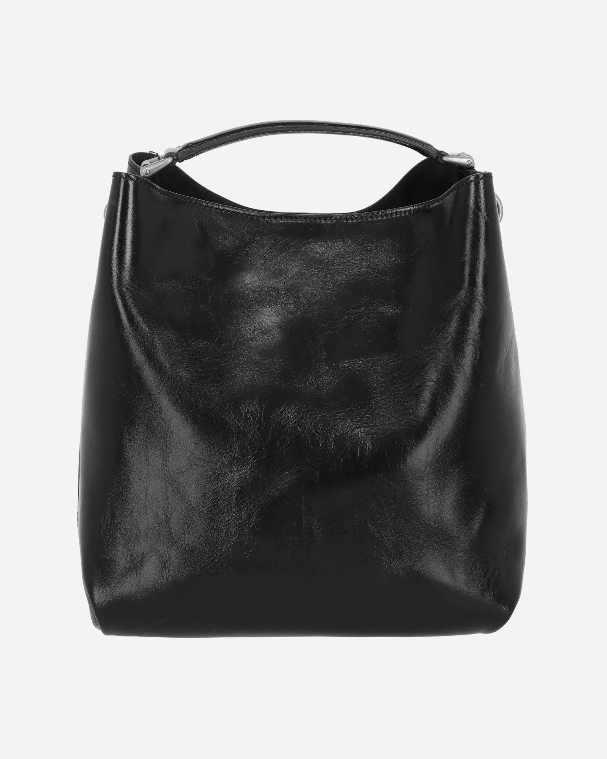 Leather Tote Black