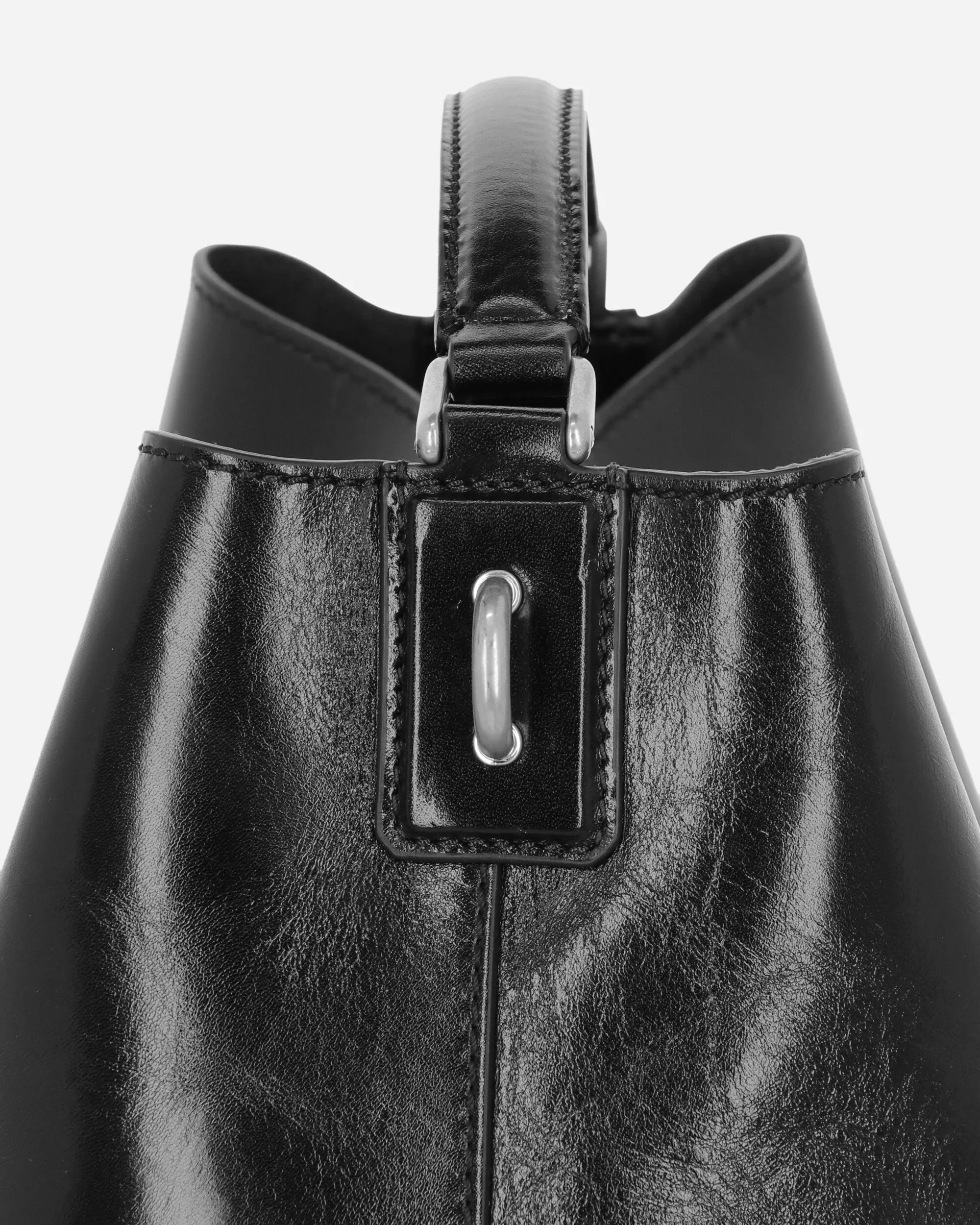 Leather Tote Black
