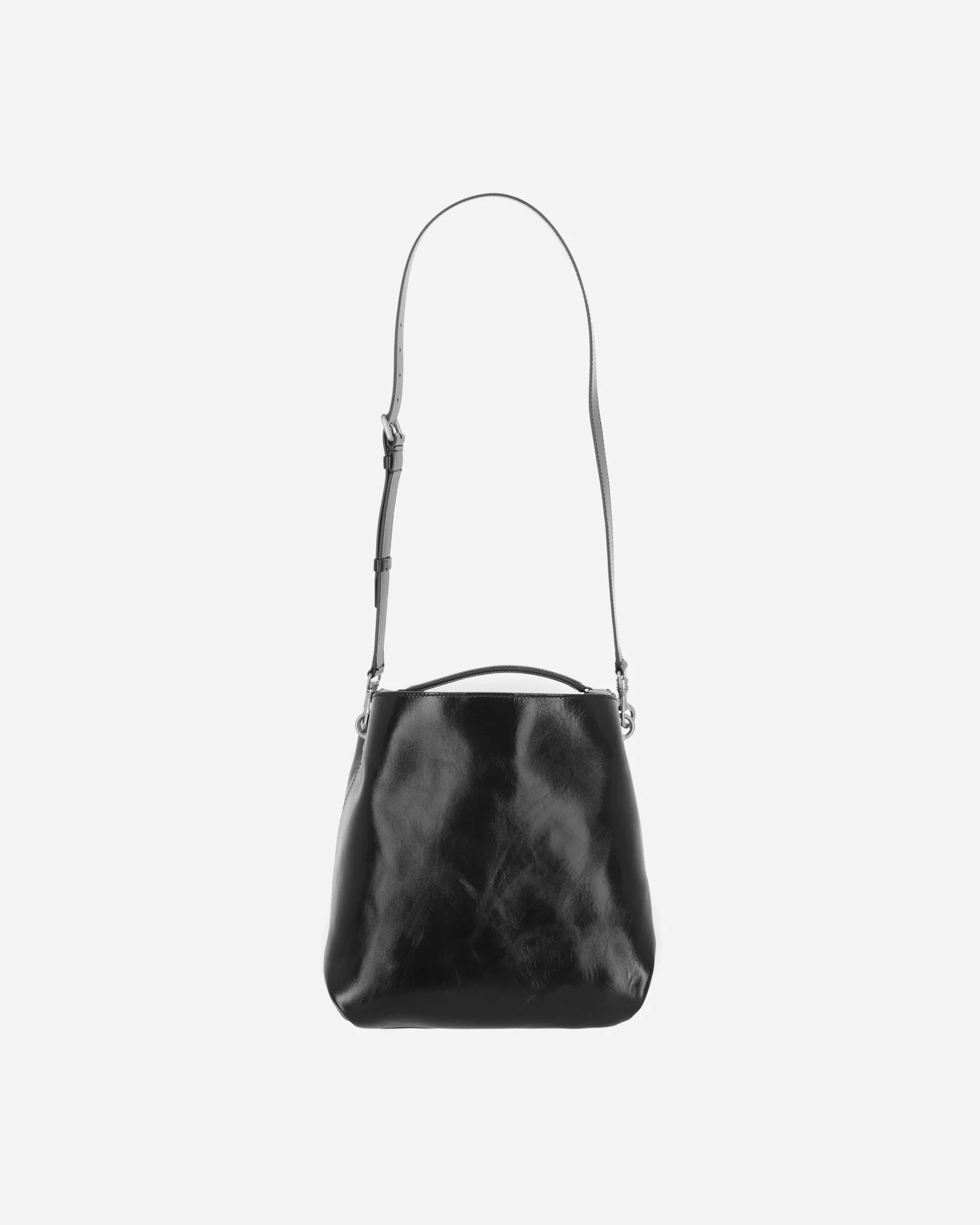 Leather Tote Black