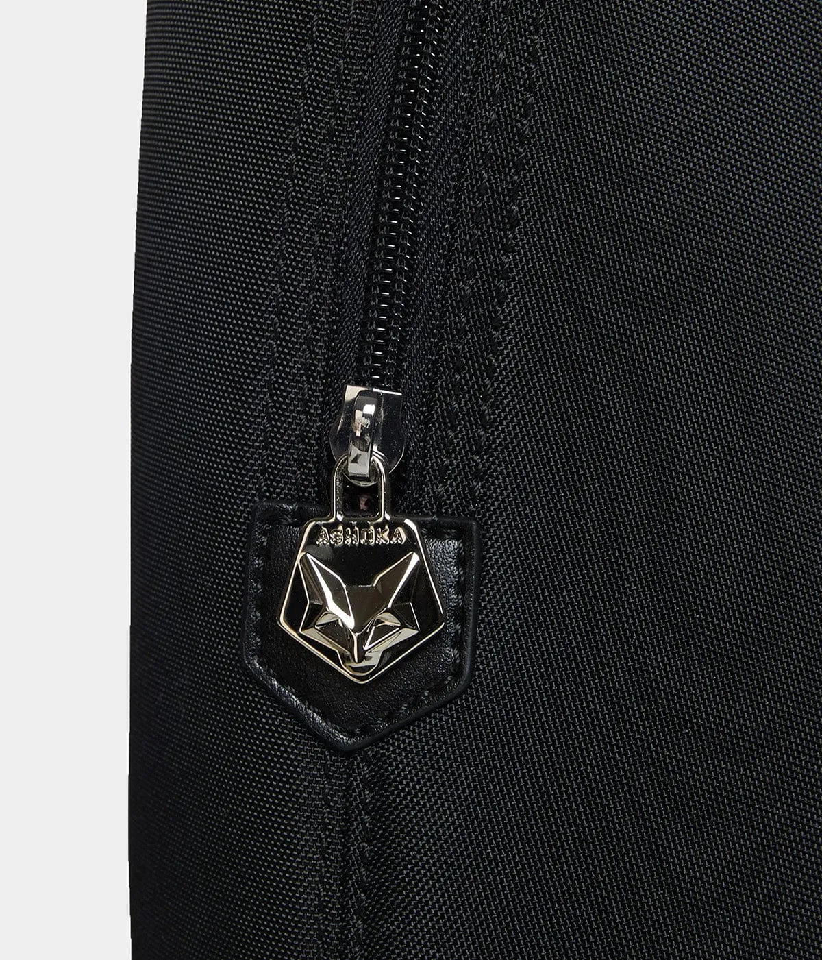 Lively Apple Skin & Recycled Nylon Backpack | Black