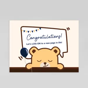 LOG-ON E-Shop Gift Card - Congratulations