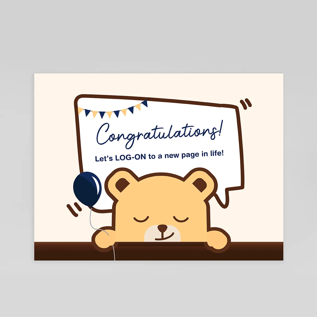 LOG-ON E-Shop Gift Card - Congratulations