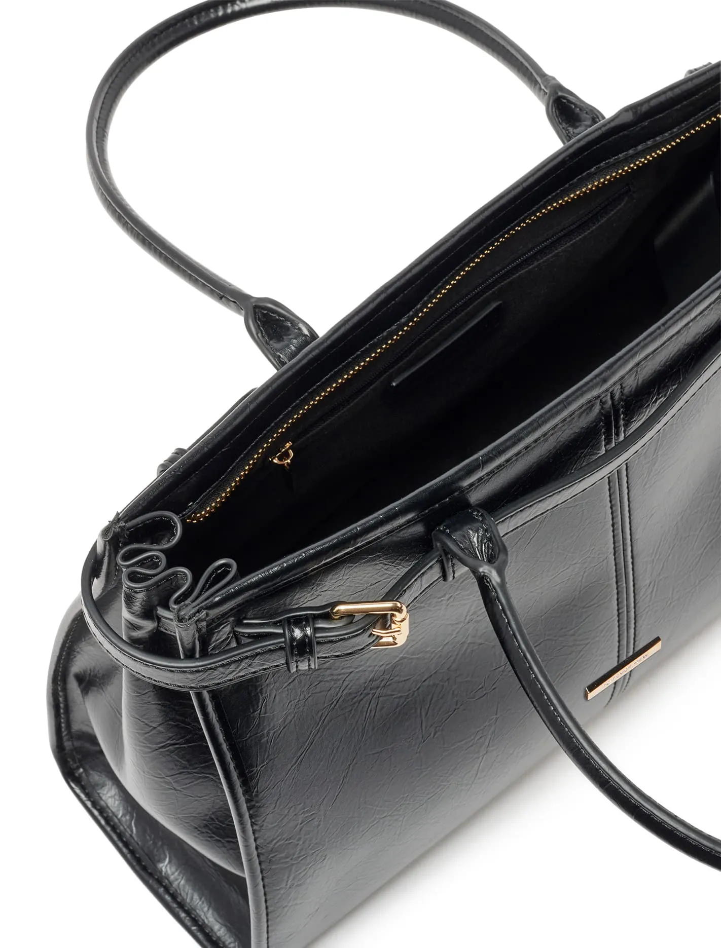 Maeve Buckle Tote Bag