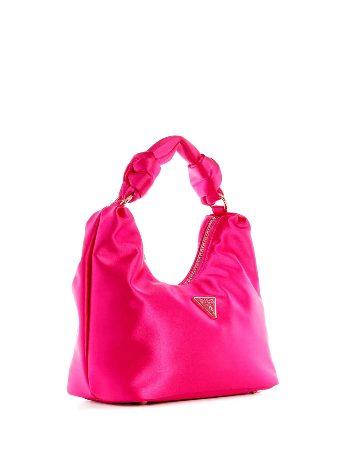 Magenta Velina Hobo Bag