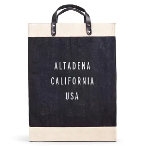 Market Bag in Black for L.A. ALTADENA