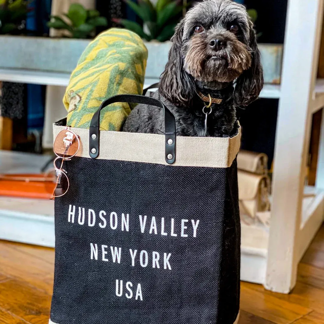 Market Bag in Black for L.A. ALTADENA