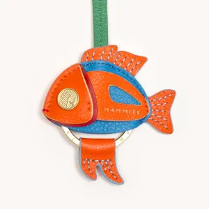 Marley Keychain | Mai Tai/Brushed Gold
