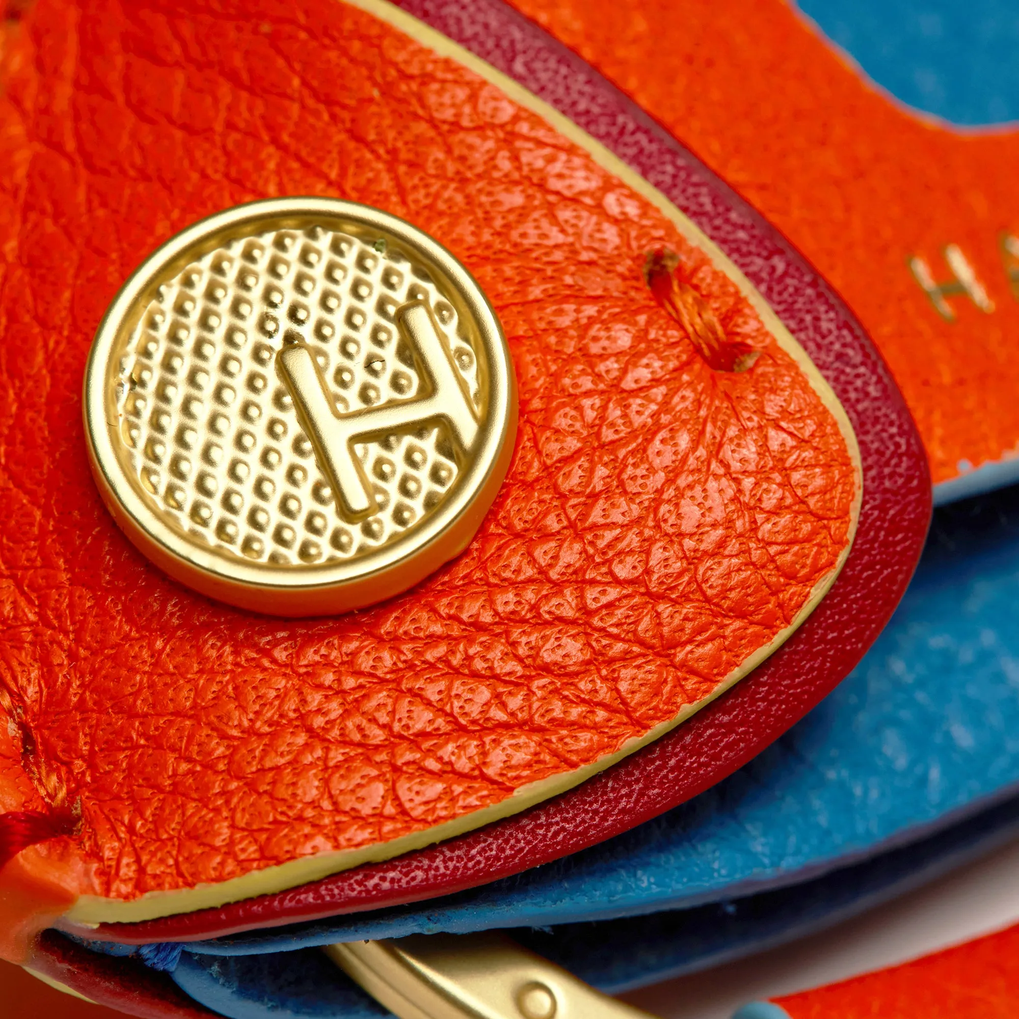 Marley Keychain | Mai Tai/Brushed Gold