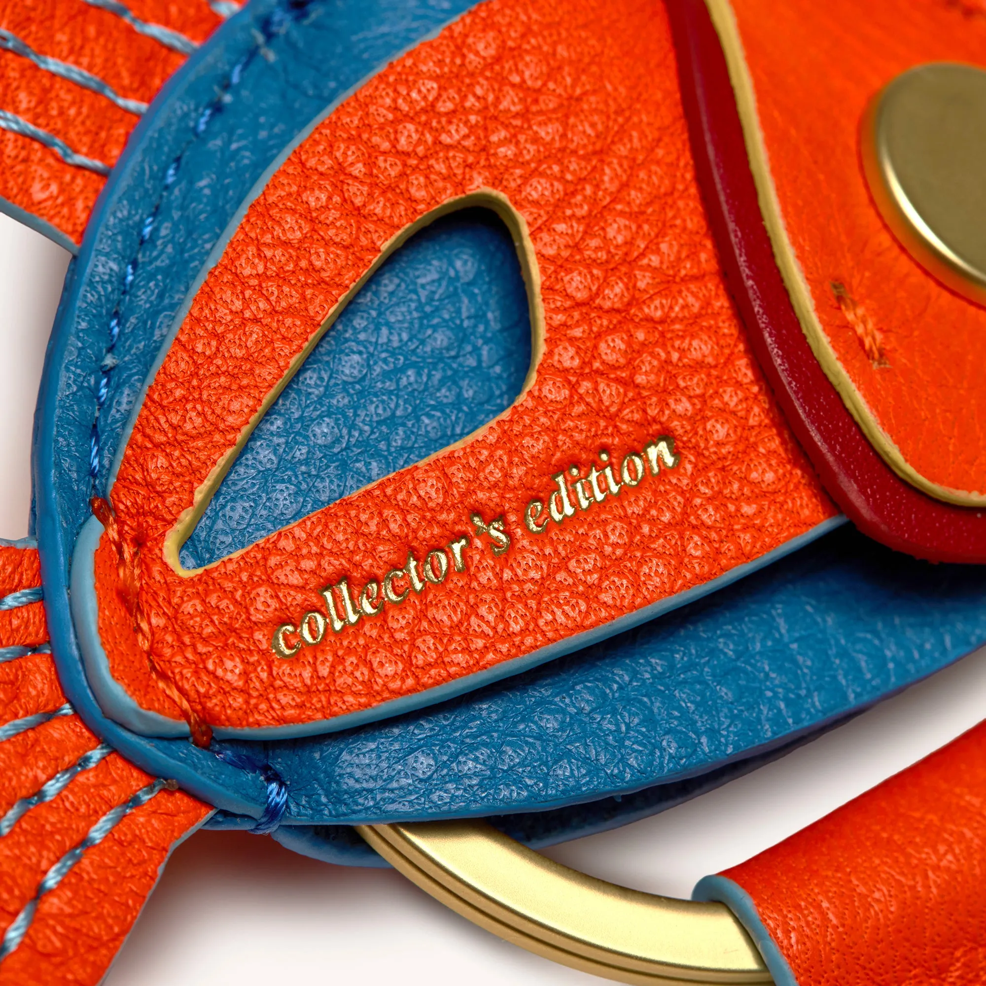 Marley Keychain | Mai Tai/Brushed Gold
