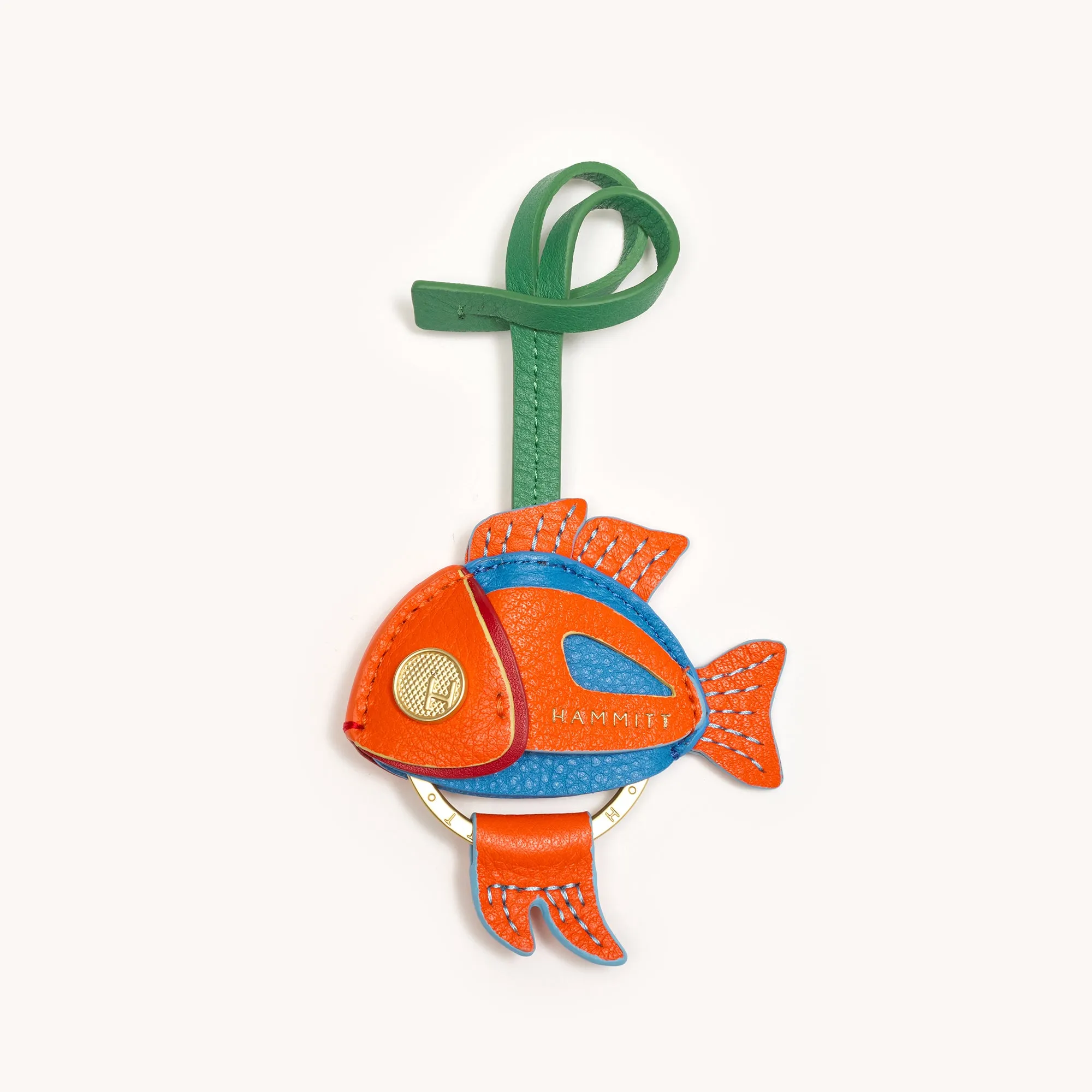 Marley Keychain | Mai Tai/Brushed Gold