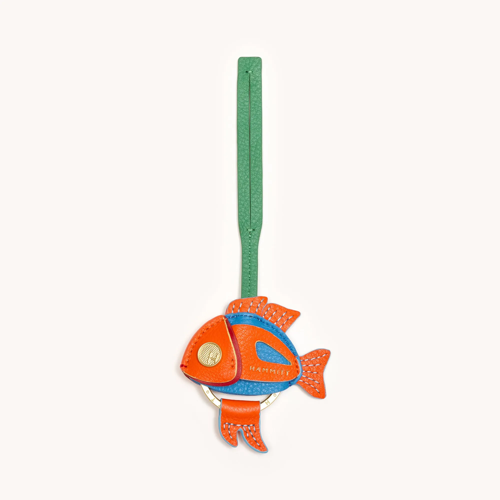 Marley Keychain | Mai Tai/Brushed Gold