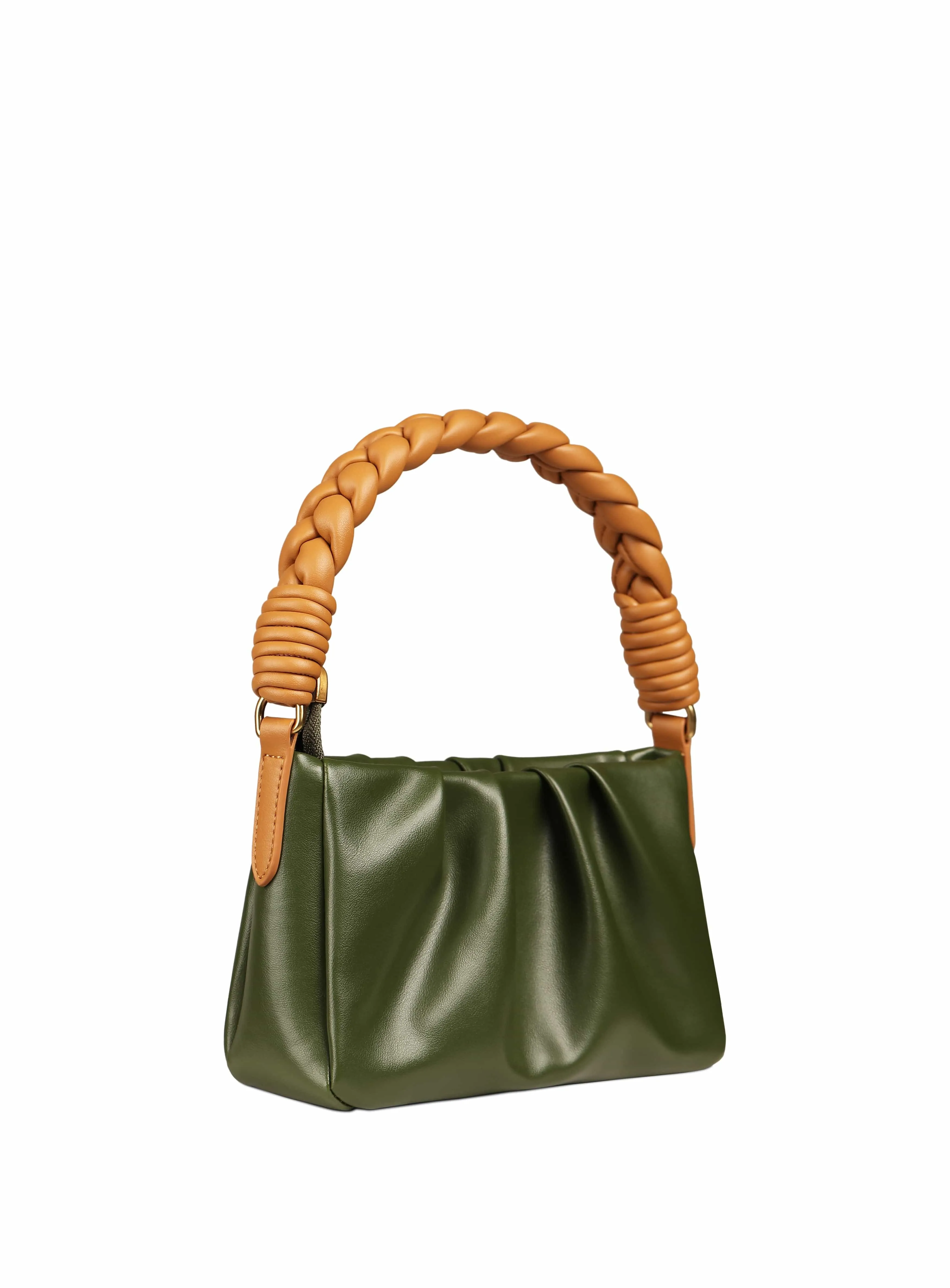Melody Mini Cactus Leather Bag | Green