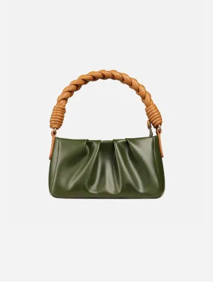 Melody Mini Cactus Leather Bag | Green