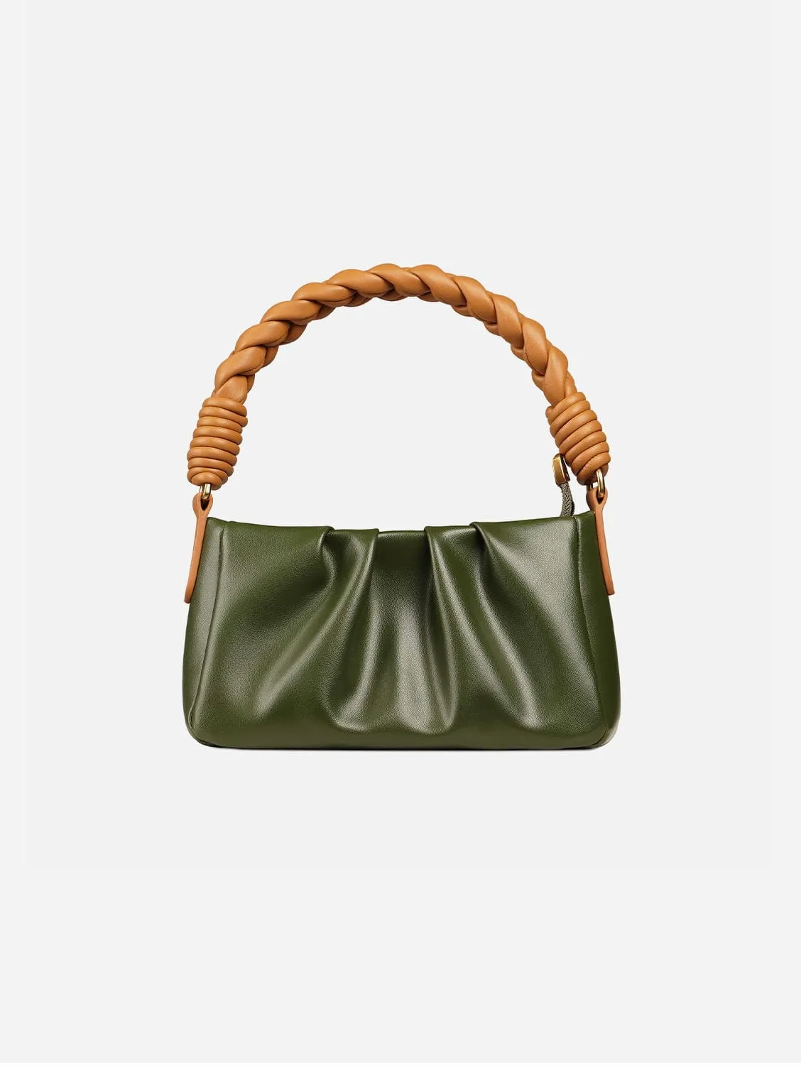 Melody Mini Cactus Leather Bag | Green