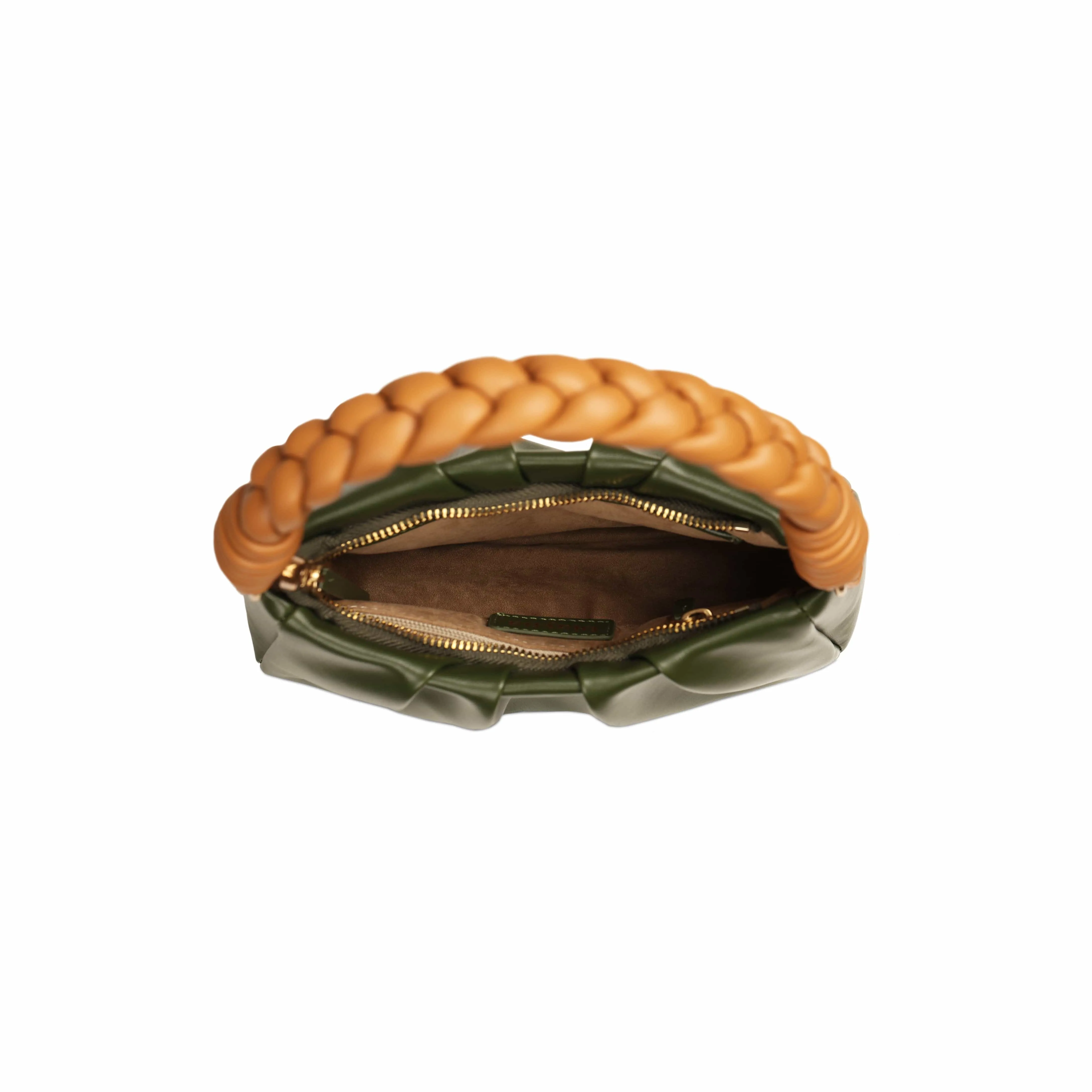 Melody Mini Cactus Leather Bag | Green