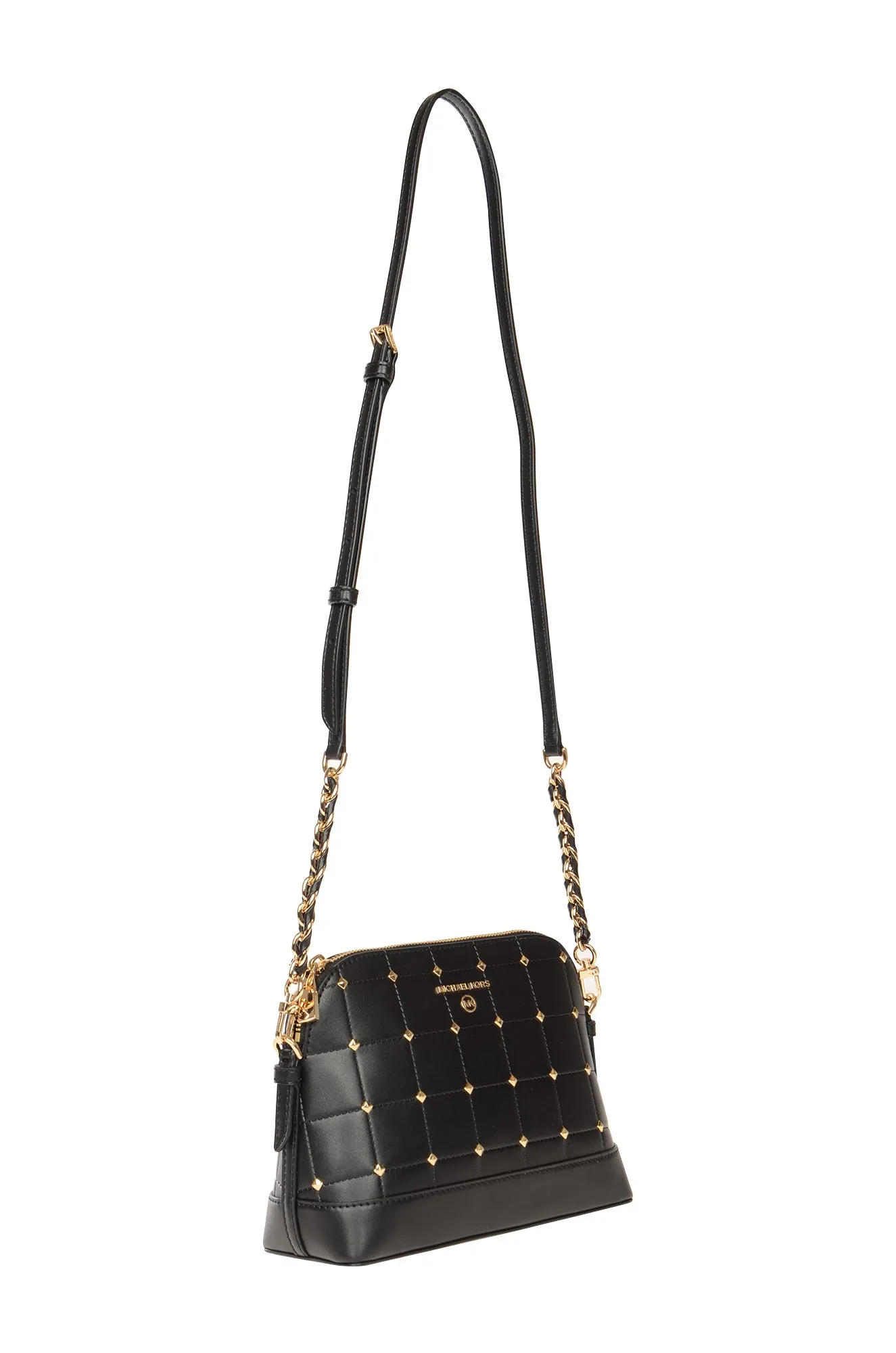 Michael Michael Kors Stud Embellished Quilted Crossbody Bag