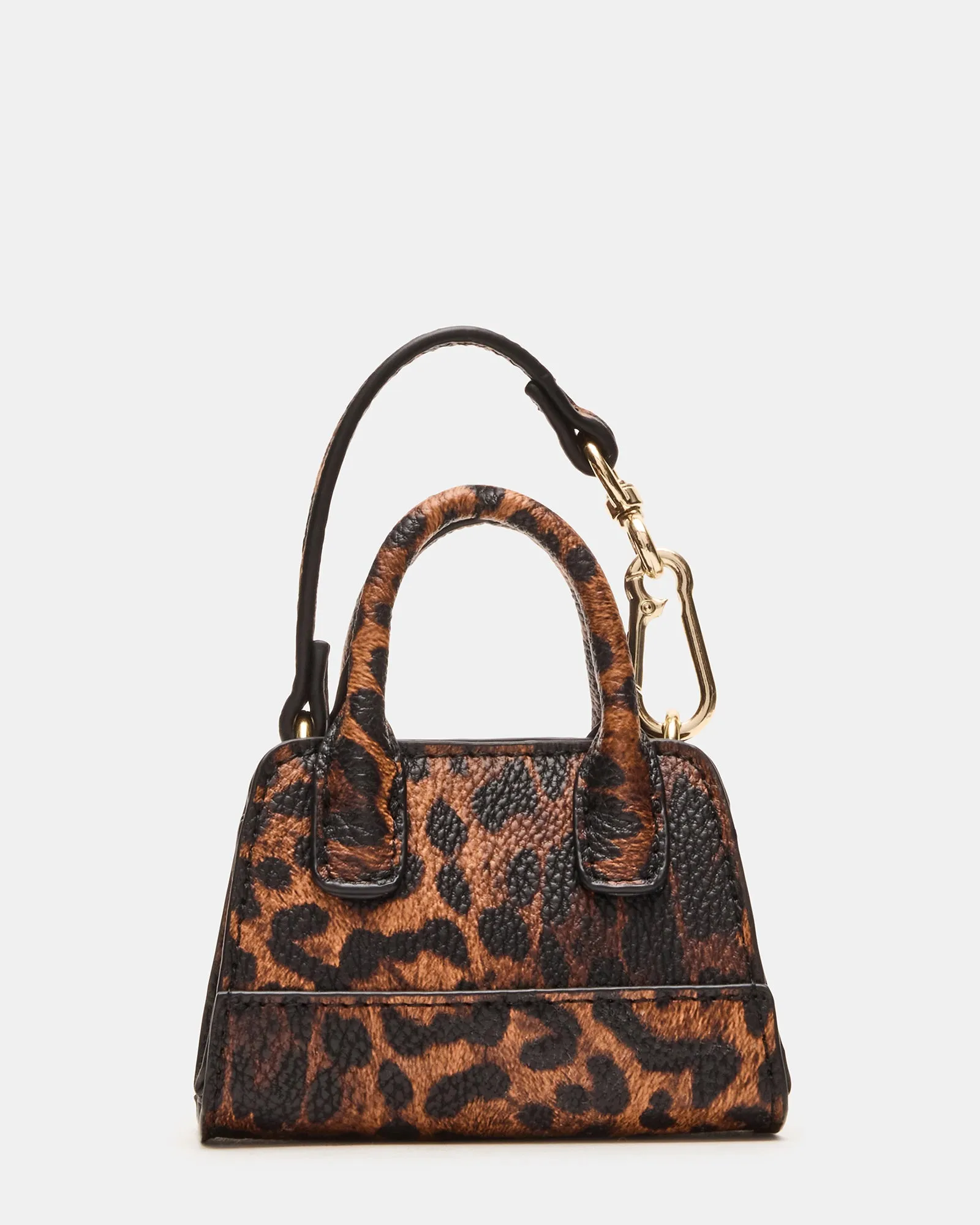 MICRO TOTE BAG CHARM LEOPARD