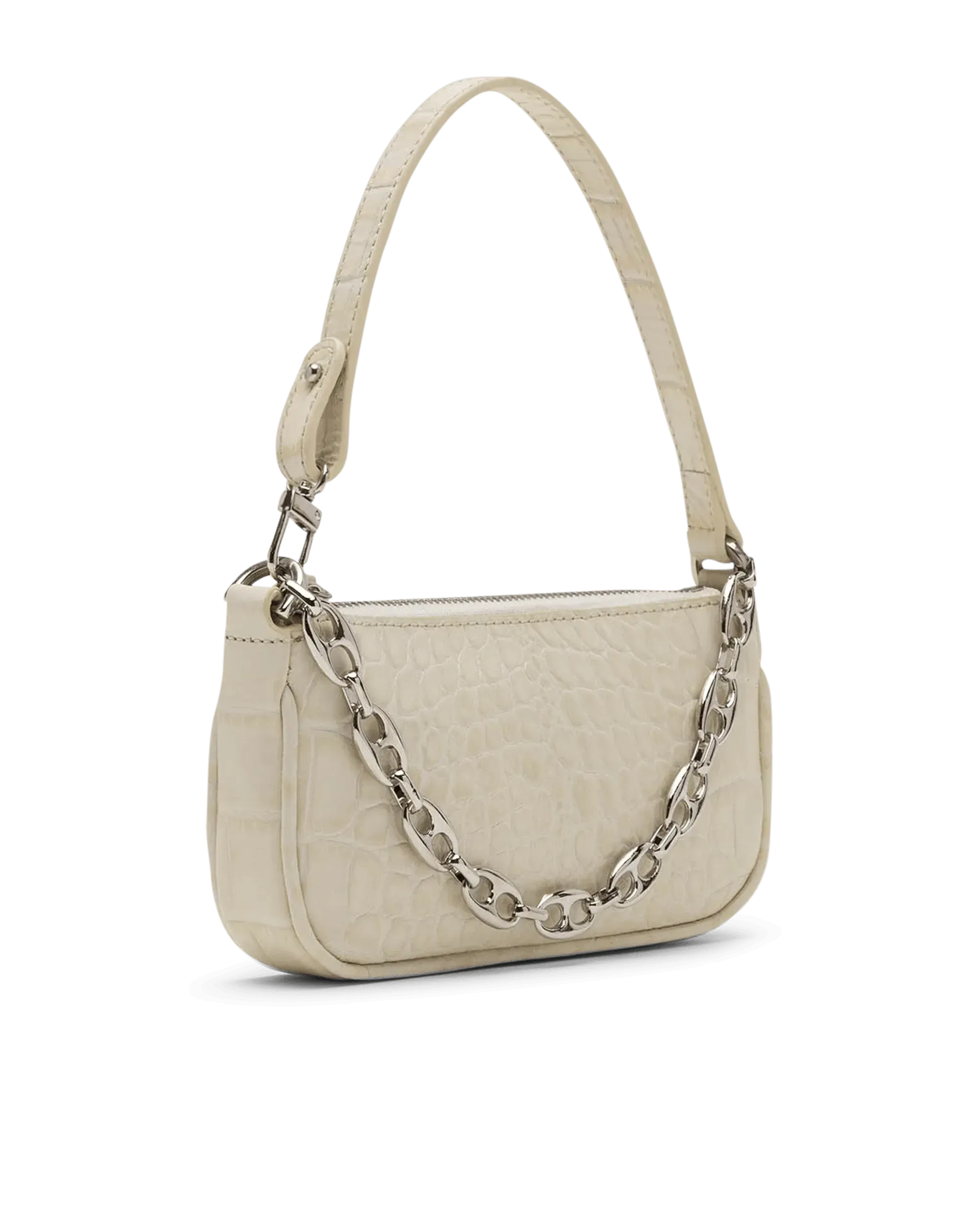Mini Rachel Croc-Effect Shoulder Bag