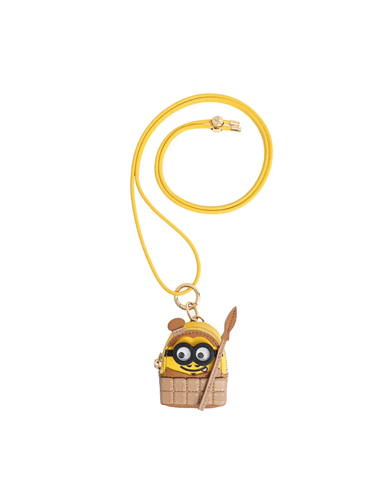 Minions Leather Nano Crossbody & Shoulder Handbag - XIAN