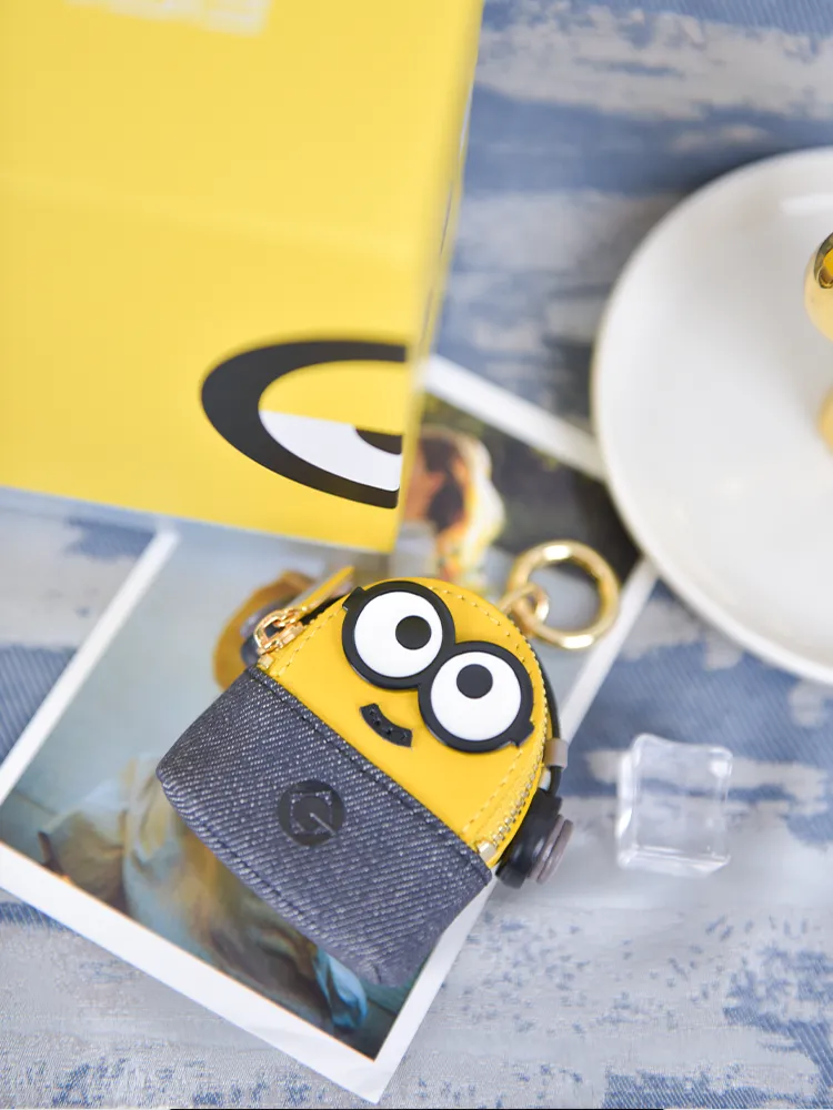 Minions Leather Nano Crossbody & Shoulder Handbag