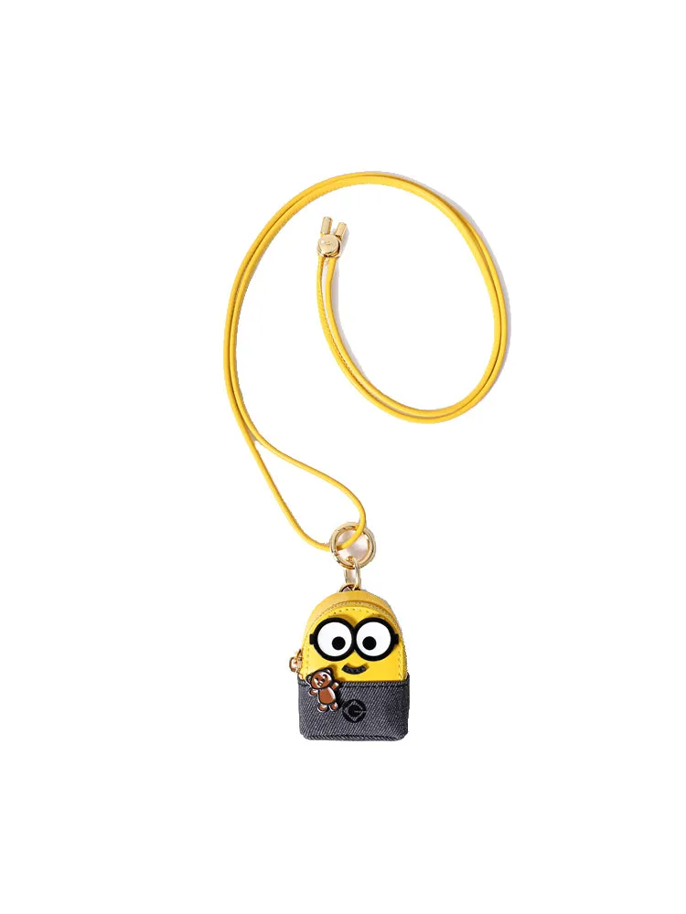 Minions Leather Nano Crossbody & Shoulder Handbag
