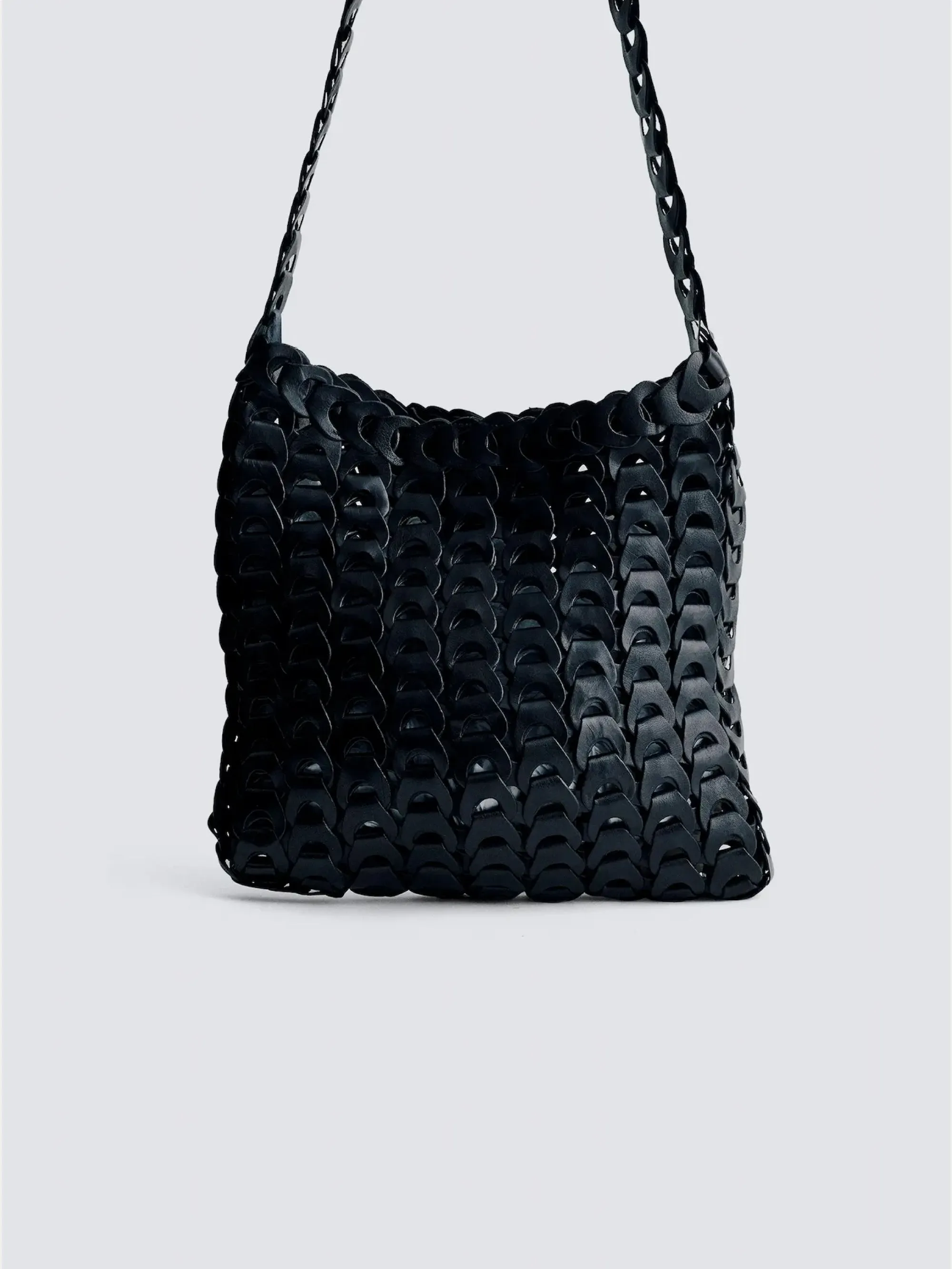 Ns Link Black Shoulder Bag