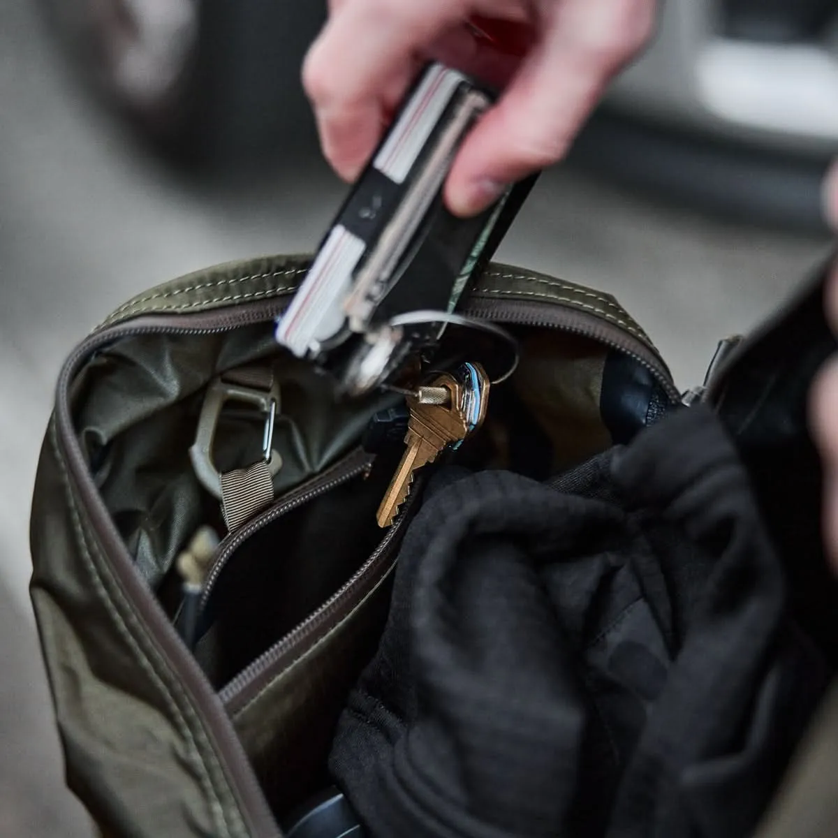 Packable Bullet Ruck - Ripstop ROBIC®