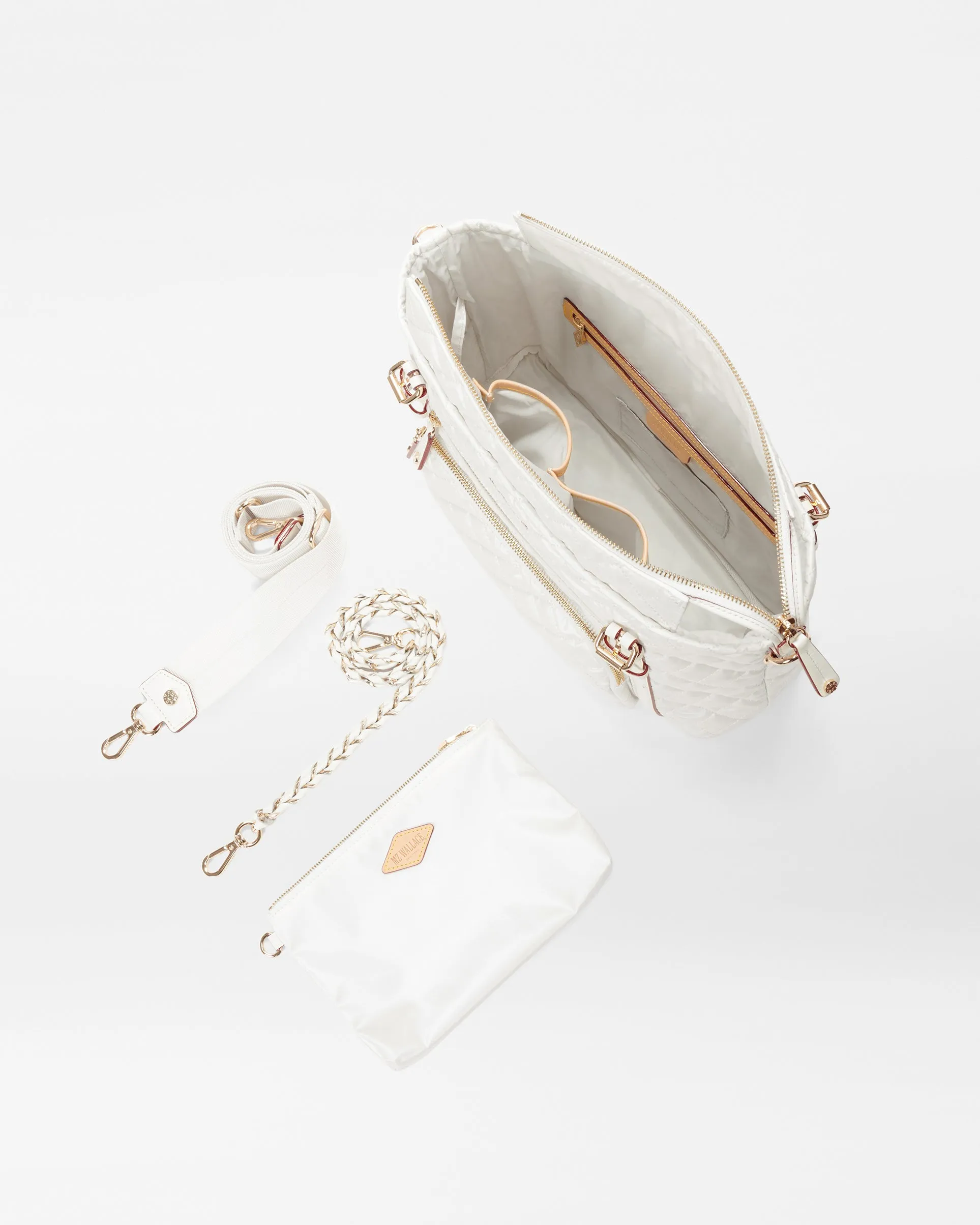 Pearl Metallic Crosby Everywhere Tote