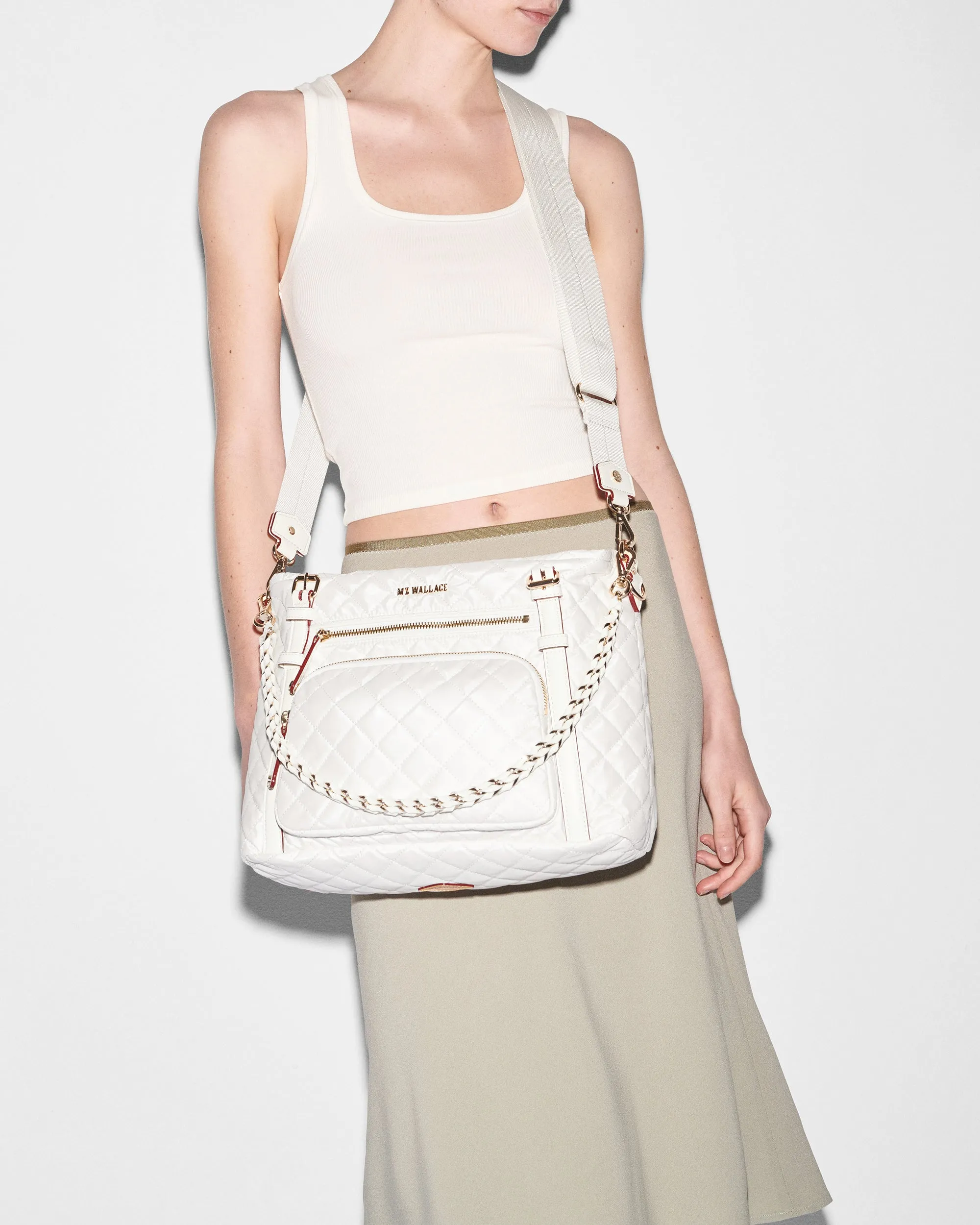Pearl Metallic Crosby Everywhere Tote