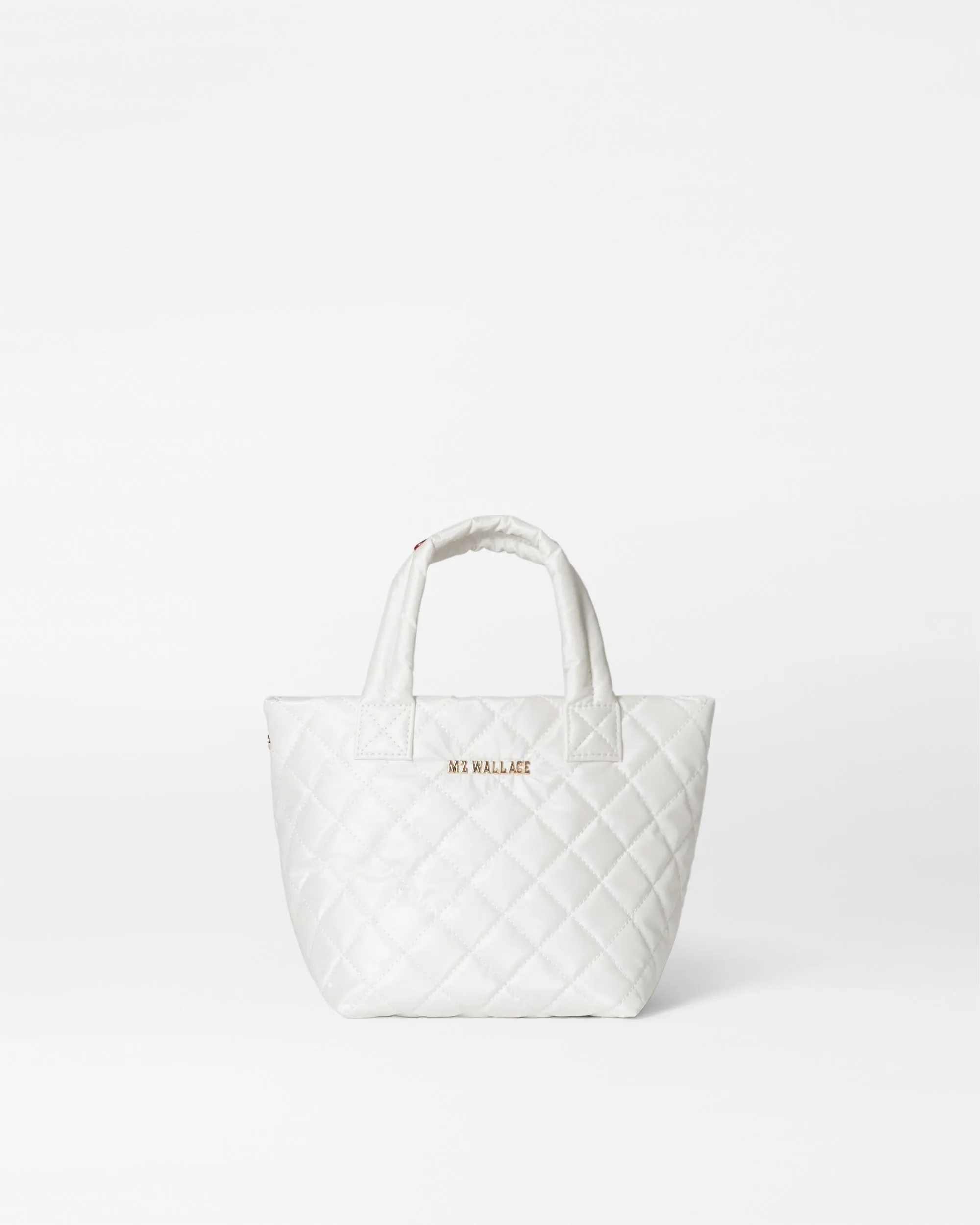 Pearl Metallic Micro Metro Tote Deluxe