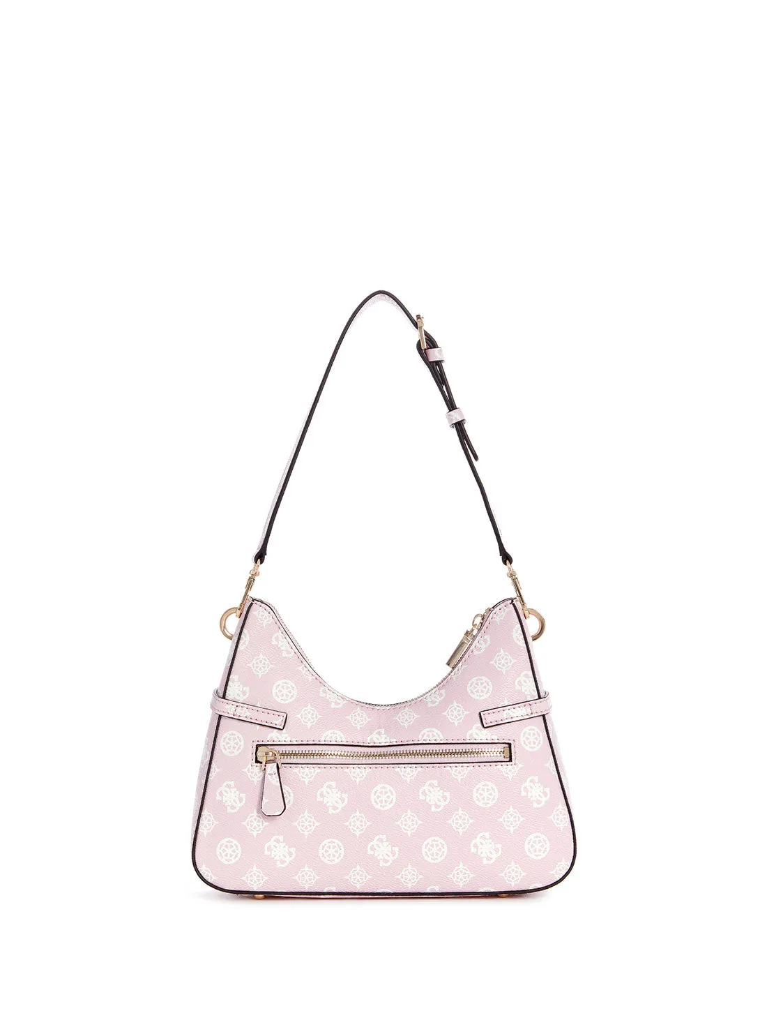 Pink Logo Loralee Hobo Bag