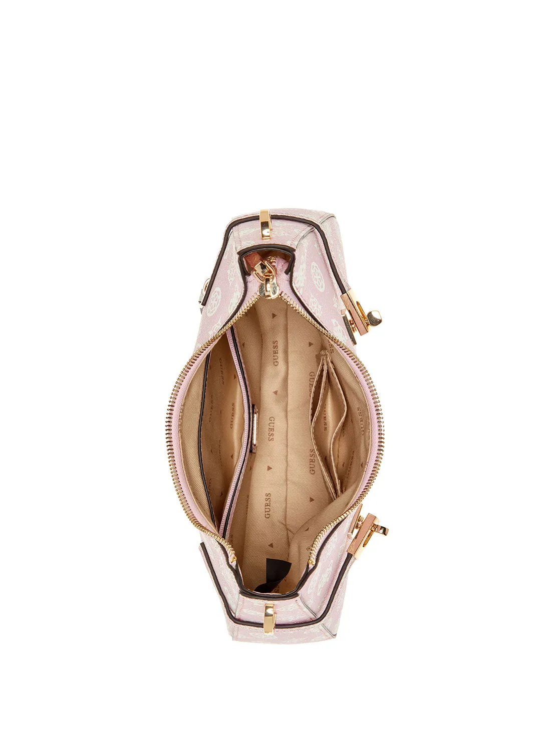 Pink Logo Loralee Hobo Bag