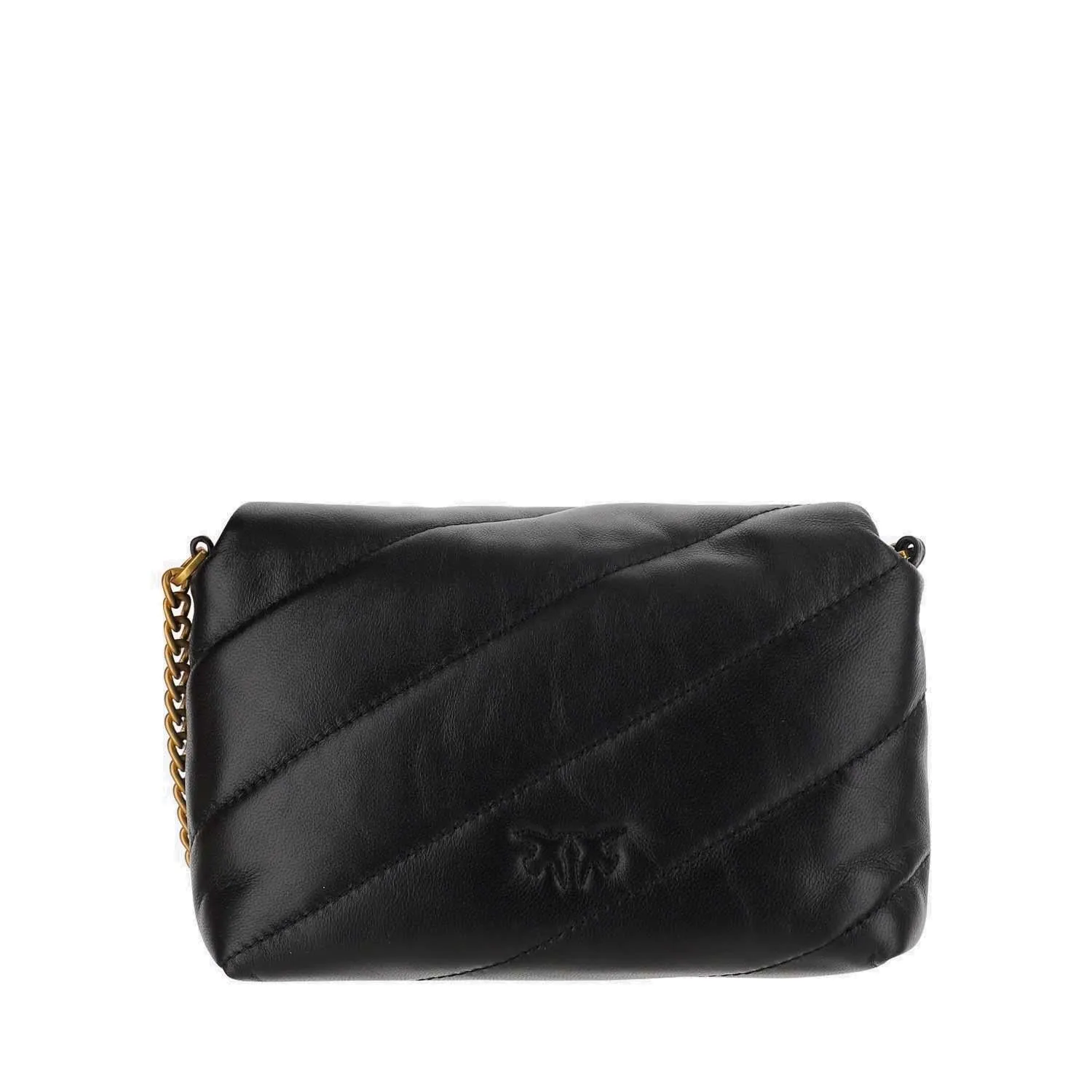 Pinko Love Bird Quilted Baby Shoulder Bag