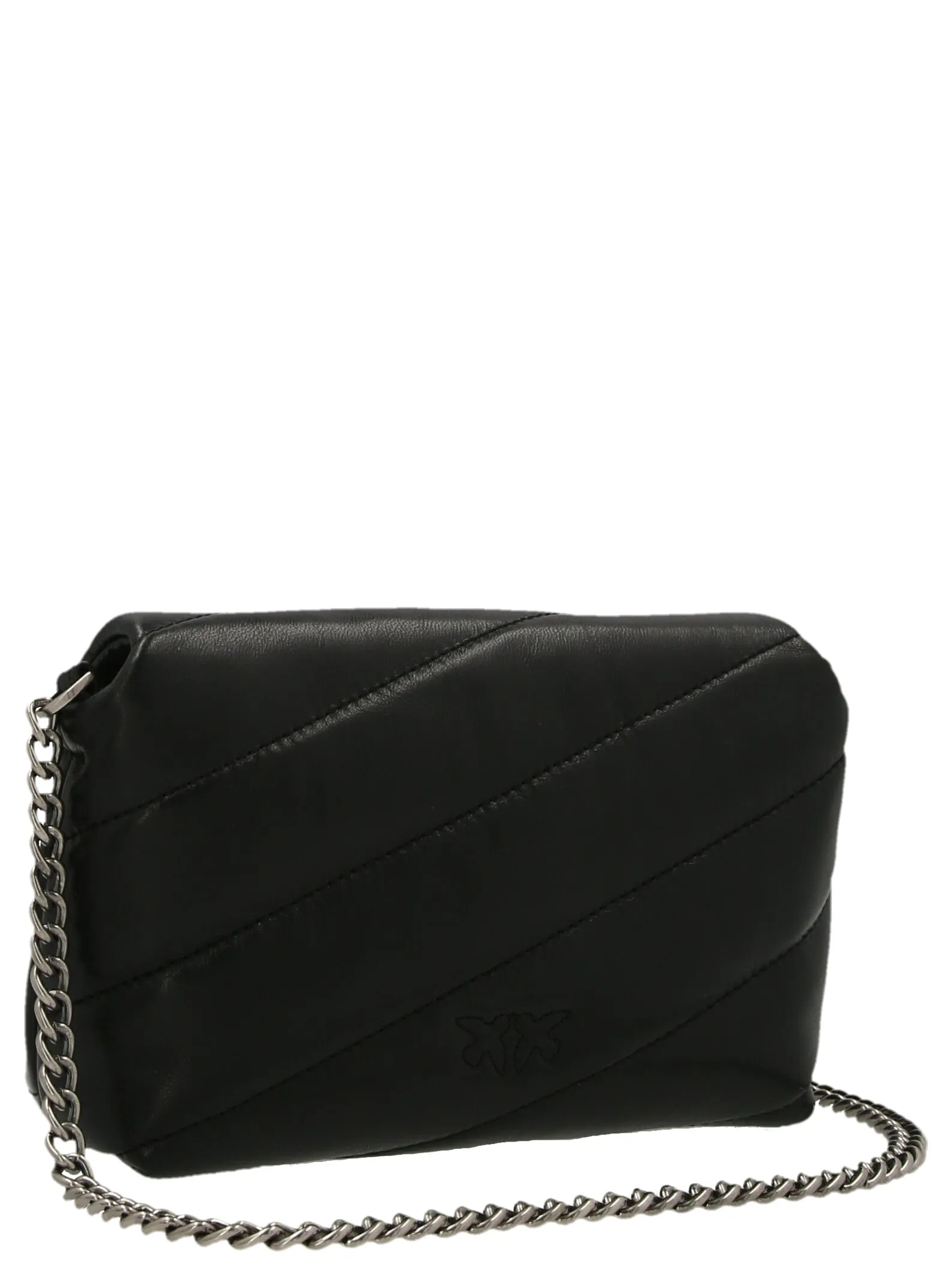 Pinko Love Bird Quilted Baby Shoulder Bag