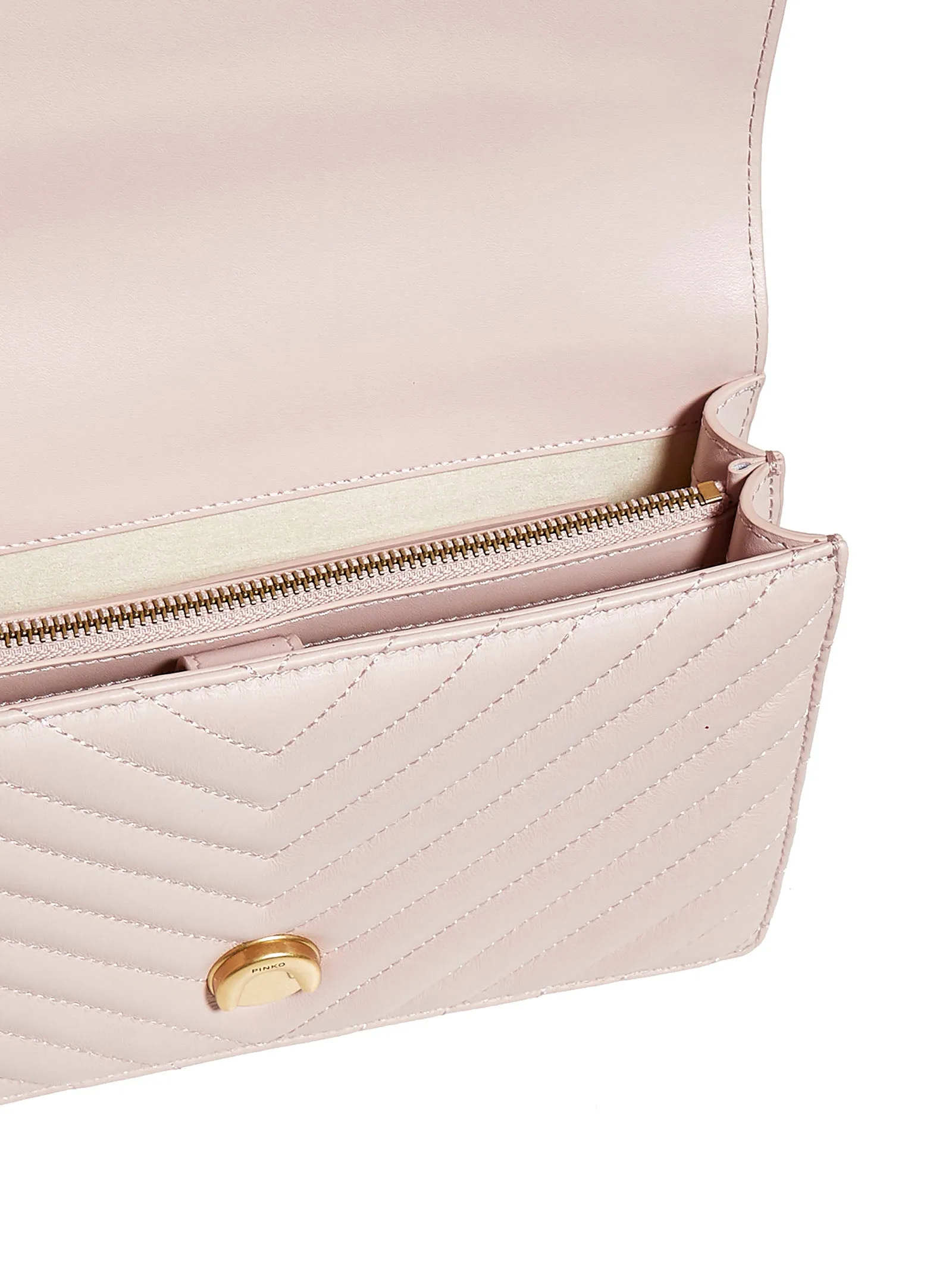 Pinko Love Bird Quilted Crossbody Bag