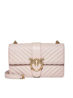 Pinko Love Bird Quilted Crossbody Bag