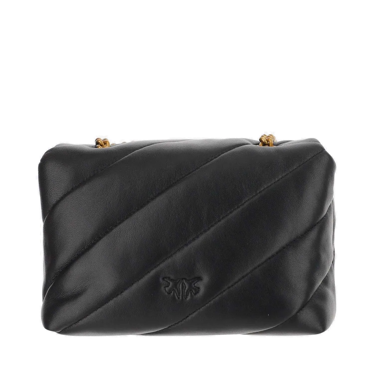 Pinko Love Bird Quilted Mini Shoulder Bag