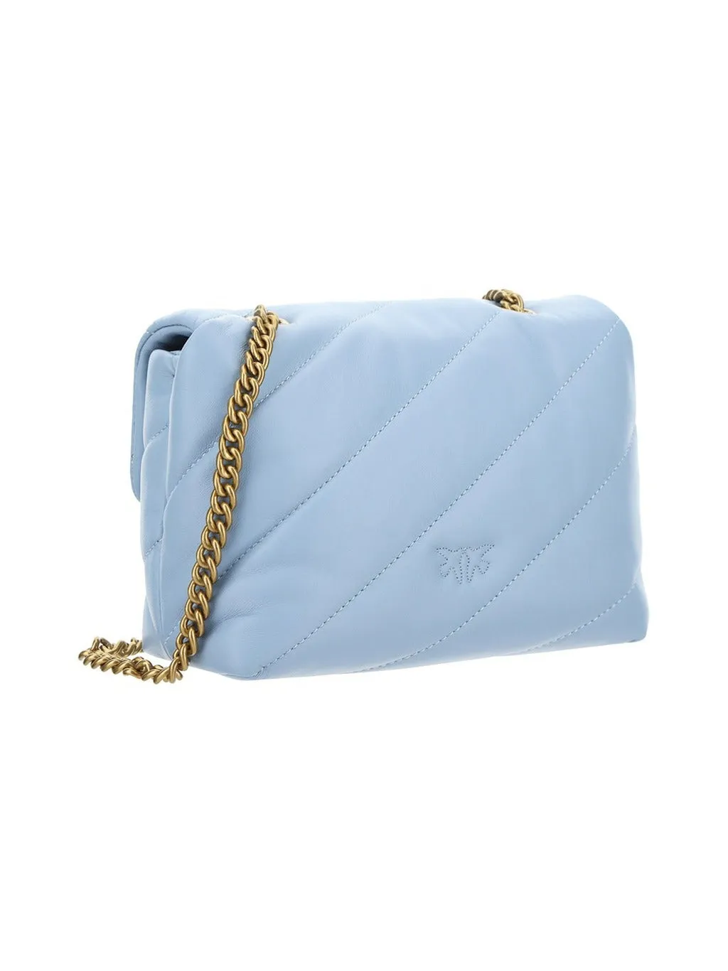 Pinko Love Bird Quilted Mini Shoulder Bag