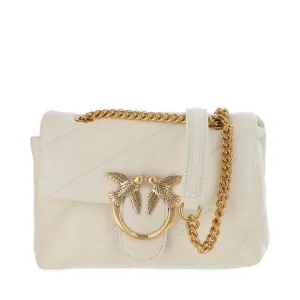 Pinko Love Bird Quilted Mini Shoulder Bag