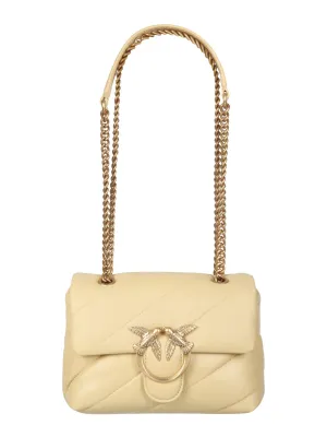Pinko Love Bird Quilted Mini Shoulder Bag